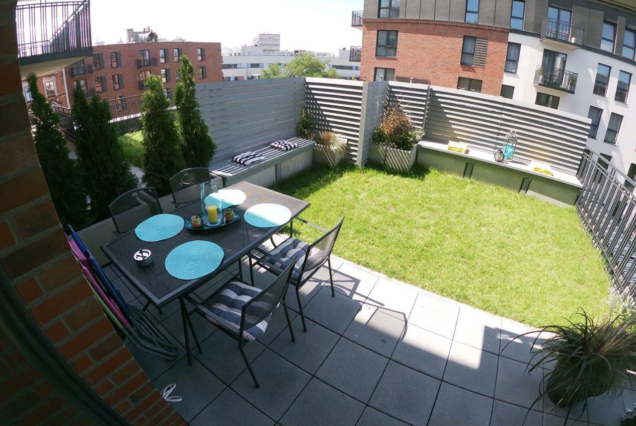 Luxury Apartment With Large Terrace Breslau Exterior foto