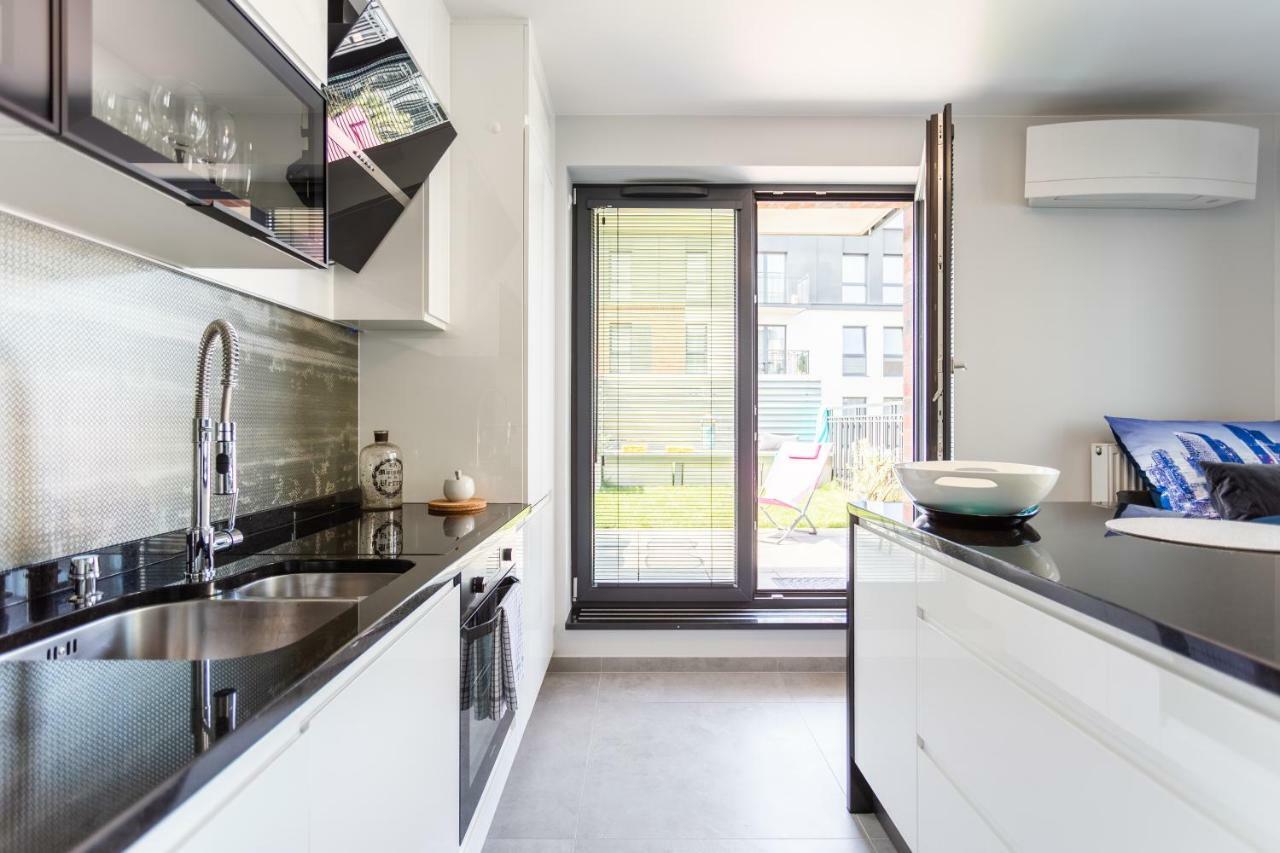 Luxury Apartment With Large Terrace Breslau Exterior foto